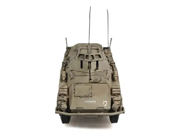 Sd.Kfz. 234/1 Armored Vehicle "6th Panzer Division Czechoslovakia" (1945) German Army 1/72 Diecast Model by Panzerstahl #4