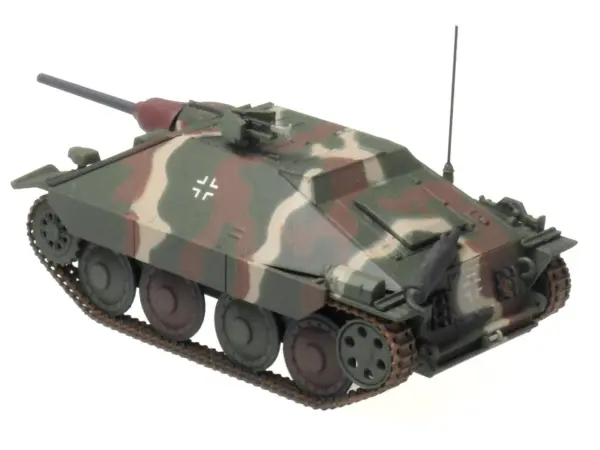 Hetzer (Starr) Tank Destroyer "Prague" (1945) German Army 1/72 Diecast Model by Panzerstahl #3