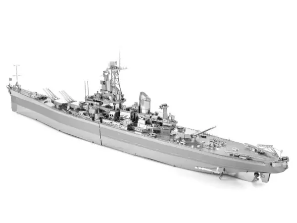 Model Kit USS Missouri (BB-63) Navy Battleship (Challenging Difficulty) Steel Model by Metal Earth #3