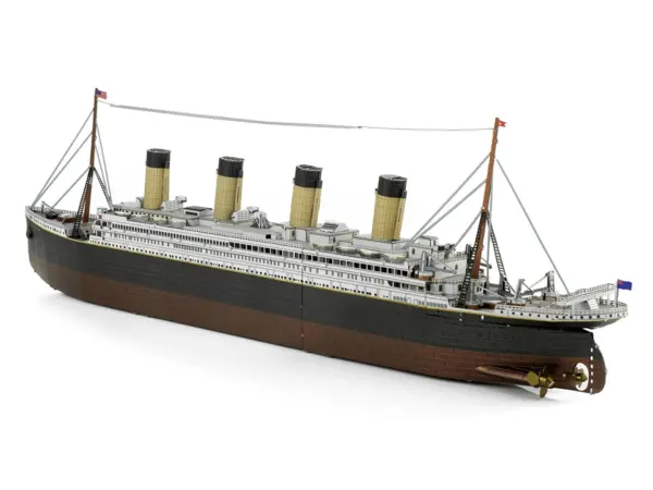 Model Kit RMS Titanic Ship (Moderate Difficulty) Steel Model by Metal Earth #2