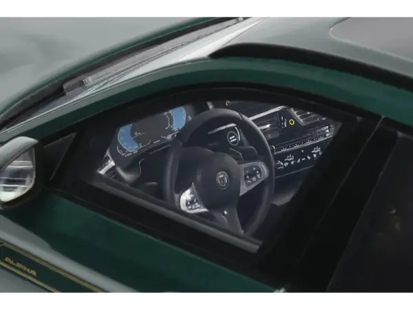 2023 BMW Alpina B5 Touring Green Metallic 1/18 Model Car by GT Spirit #3