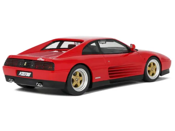 1994 Koenig Specials 348 Twin Turbo Red 1/18 Model Car by GT Spirit #5
