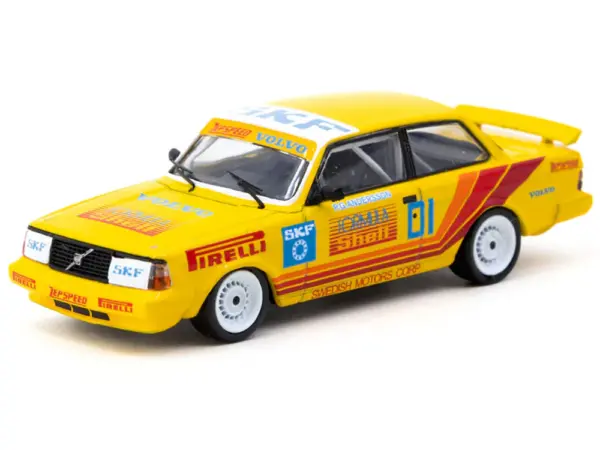 Volvo 240 Turbo #01 Per-Gunnar Andersson Winner "Thai Group A Championship Bira Circuit Pattaya" (1988) "Hobby64" Series 1/64 Diecast Model Car by Tarmac Works #2