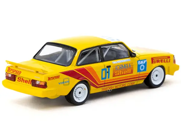 Volvo 240 Turbo #01 Per-Gunnar Andersson Winner "Thai Group A Championship Bira Circuit Pattaya" (1988) "Hobby64" Series 1/64 Diecast Model Car by Tarmac Works #3