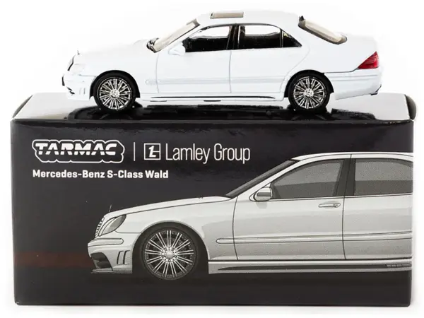 Mercedes-Benz S-Class Wald "Lamley Special Edition" Alabaster White "Global64" Series 1/64 Diecast Model by Tarmac Works #3