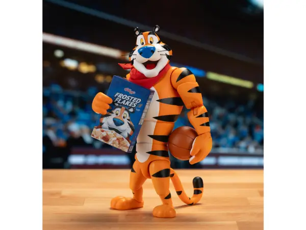 Tony the Tiger 6.75" Moveable Figure with Alternate Hands and Accessories "Kellogg's Frosted Flakes" Model by Jada #4