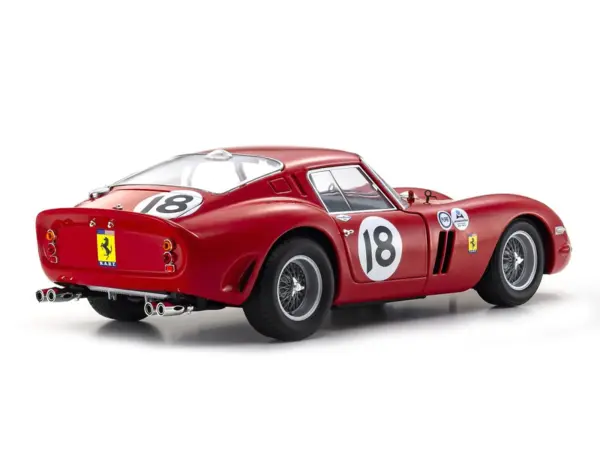 Ferrari 250 GTO #18 Pedro Rodriguez Winner "Daytona 3 Hours" (1963) 1/18 Diecast Model Car by Kyosho #5