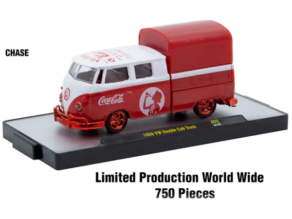 "Coca-Cola" Set of 3 pieces Release 53 Limited Edition to 10000 pieces Worldwide 1/64 Diecast Model Cars by M2 Machines #3