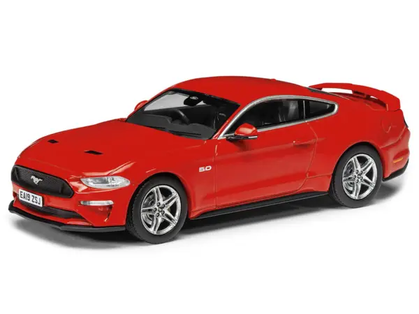 Ford Mustang Mk6 GT Fastback 5.0 RHD (Right Hand Drive) Race Red "Vanguards" Series 1/43 Diecast Model Car by Corgi #2