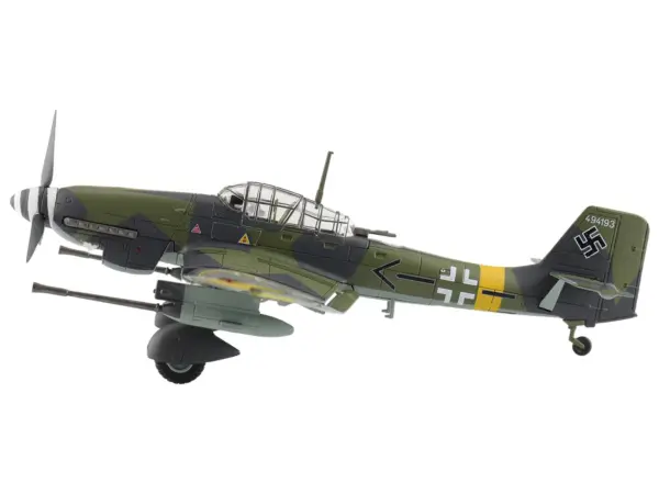 Junkers Ju 87G-2 Stuka Aircraft "WNr. 494193 Tank Buster Stab. SG 2 Slovakia" (1944) German Luftwaffe "Air Power Series" 1/72 Diecast Model by Hobby Master #2