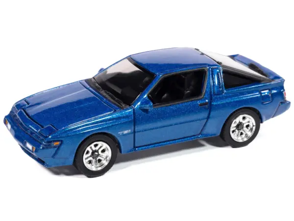 1988 Chrysler Conquest TSi Bright Blue Metallic "Modern Muscle" Series 1/64 Diecast Model Car by Auto World #3