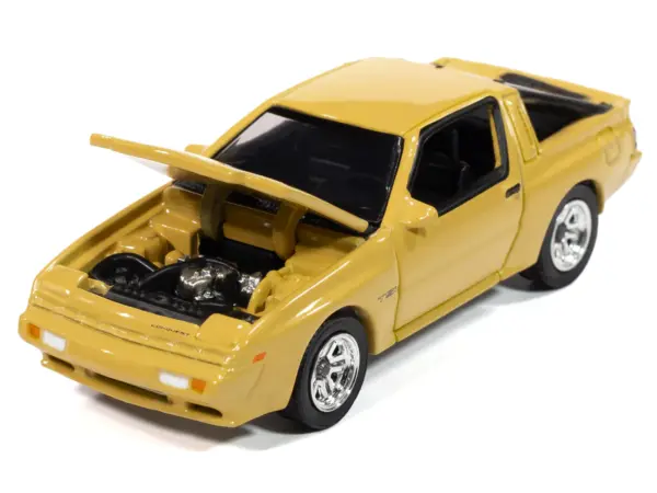 1988 Chrysler Conquest TSi San Marino Yellow "Modern Muscle" Series 1/64 Diecast Model Car by Auto World #2