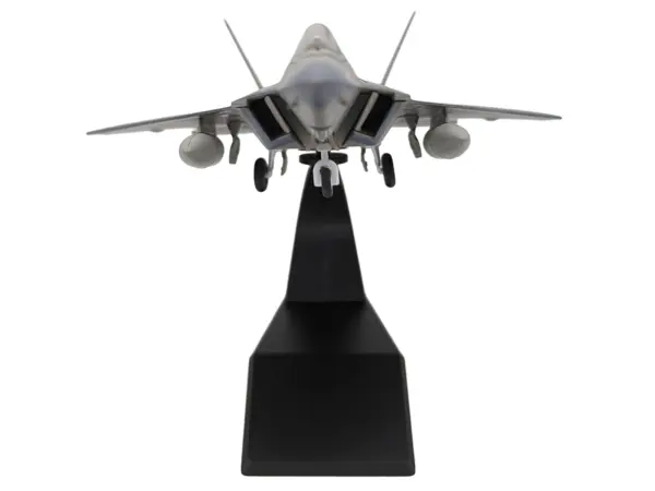 Lockheed Martin F-22A Raptor Aircraft "Spirit of America 412th Test Wing Edwards Air Force Base" (1997) United States Air Force 1/100 Diecast Model Airplane #4