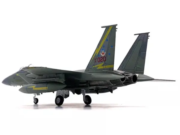 McDonnell Douglas F-15A Eagle Aircraft "Spittin Kittens 5th Fighter-Interceptor Squadron Tactical Air Command Minot AFB" (1985) United States Air Force 1/100 Diecast Model Airplane #2
