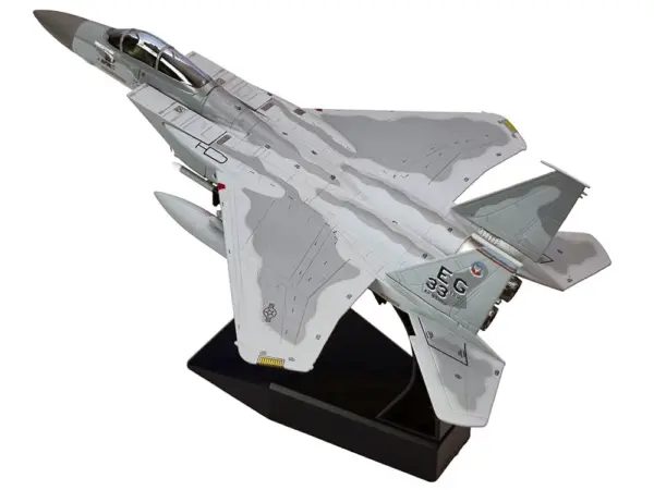McDonnell Douglas F-15C Eagle Aircraft "MiG Killer Gulf Spirit 58th Tactical Fighter Squadron 33rd Tactical Fighter Wing Desert Storm" (1991) United States Air Force 1/100 Diecast Model Airplane #3