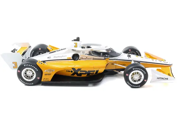 Dallara IndyCar #3 Scott McLaughlin "XPEL" Team Penske (Road Course Configuration) "NTT IndyCar Series" (2025) 1/18 Diecast Model Car by IXO Models #2