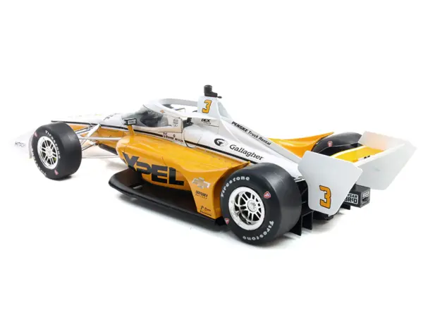 Dallara IndyCar #3 Scott McLaughlin "XPEL" Team Penske (Road Course Configuration) "NTT IndyCar Series" (2025) 1/18 Diecast Model Car by IXO Models #3