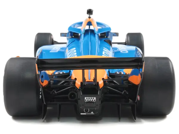 Dallara IndyCar #6 Nolan Siegel "NTT Data" Arrow McLaren (Road Course Configuration) "NTT IndyCar Series" (2025) 1/18 Diecast Model Car by IXO Models #5