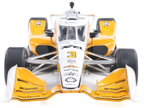 Dallara IndyCar #3 Scott McLaughlin "XPEL" Team Penske (Road Course Configuration) "NTT IndyCar Series" (2025) 1/18 Diecast Model Car by IXO Models #4