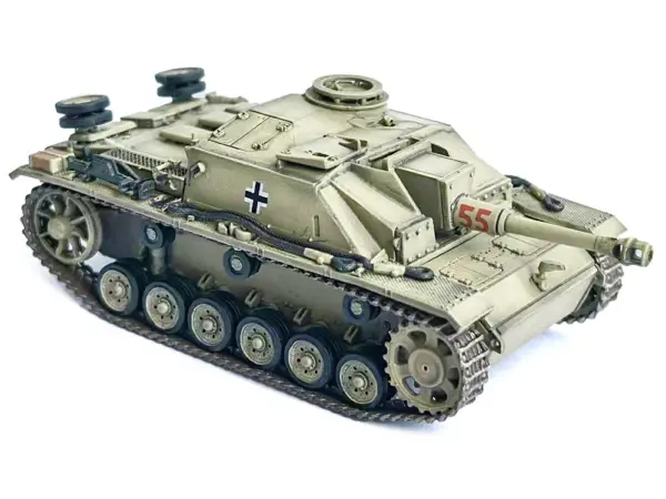 Germany 10.5cm StuH.42 Ausf. G Tank "Panzer Regiment Hermann Goring Italy" (1944) "NEO Dragon Armor" Series 1/72 Plastic Model by Dragon Models #3