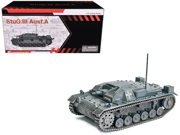 Germany StuG. III Ausf.A Tank "Michael Wittmann LAH Barbarossa" (1941) "NEO Dragon Armor" Series 1/72 Plastic Model by Dragon Models #1