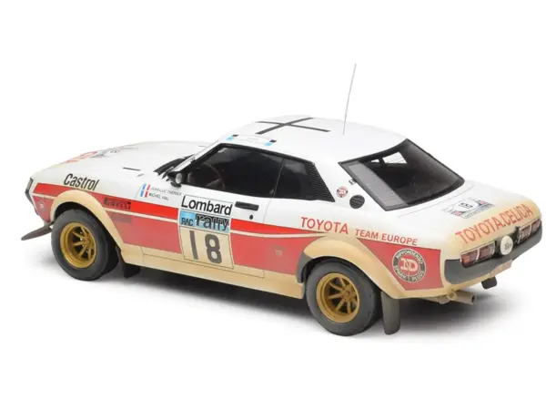 Toyota Celica 2000 GT (RA21) #18 Jean-Luc Therier - Michel Vial (Dirty Version) "RAC Rally" (1977) 1/18 Diecast Model Car by IXO Models #5