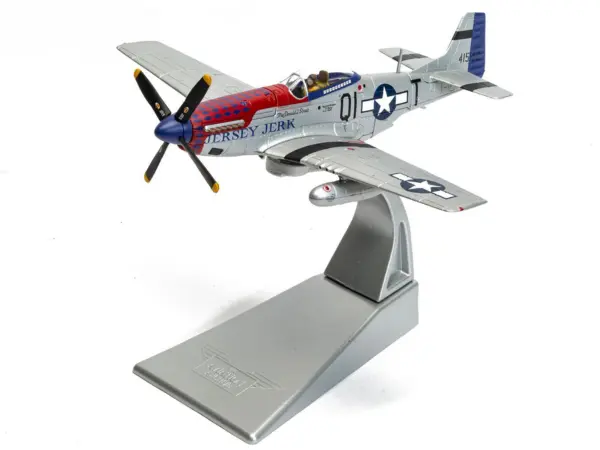 North American P-51D Mustang Aircraft "Jersey Jerk 361st Fighter Squadron Martlesham Heath" United States Army Air Forces "The Aviation Archive" Series 1/72 Diecast Model by Corgi #5