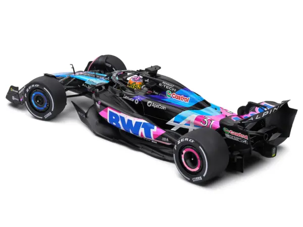 Alpine A524 #31 Esteban Ocon "BWT" Formula One F1 Miami GP (2024) "Competition" Series 1/18 Diecast Model Car by Solido #4