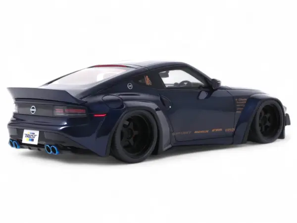 2023 Nissan 400Z by Pandem RHD (Right Hand Drive) Midnight Blue 1/18 Model Car by GT Spirit #3