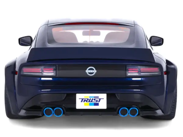 2023 Nissan 400Z by Pandem RHD (Right Hand Drive) Midnight Blue 1/18 Model Car by GT Spirit #5