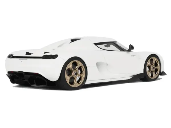 2024 Koenigsegg CC850 Crystal White 1/18 Model Car by GT Spirit #5
