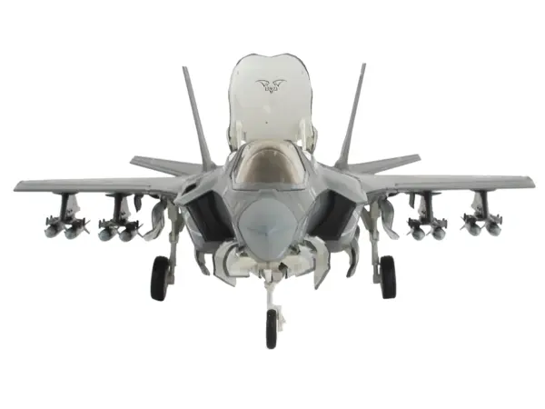 Lockheed F-35B Lightning II Aircraft (Beast Mode) "169623 VMFA-242 Bats Iwakuni Japan" (2024) United States Marine Corps "Air Power Series" 1/72 Diecast Model by Hobby Master #3