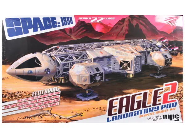 Skill 2 Model Kit Eagle 2 Laboratory Pod "Space: 1999" (1975-1977) TV Series 1/48 Scale Model by MPC #1