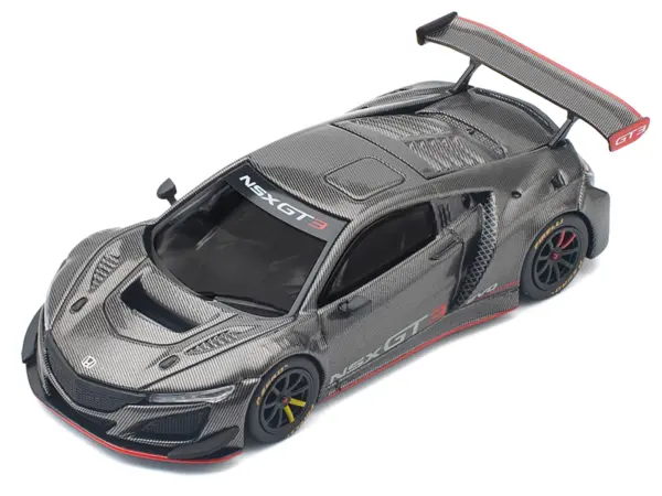 Honda NSX GT3 EVO22 Carbon Edition 1/64 Diecast Model Car by Pop Race #4