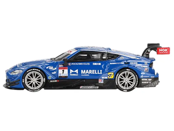 Nissan Z GT500 #1 Kazuki Hiramine - Bertrand Baguette "Team Impul" "Super GT Series" (2023) Limited Edition 1/64 Diecast Model Car by Mini GT #2