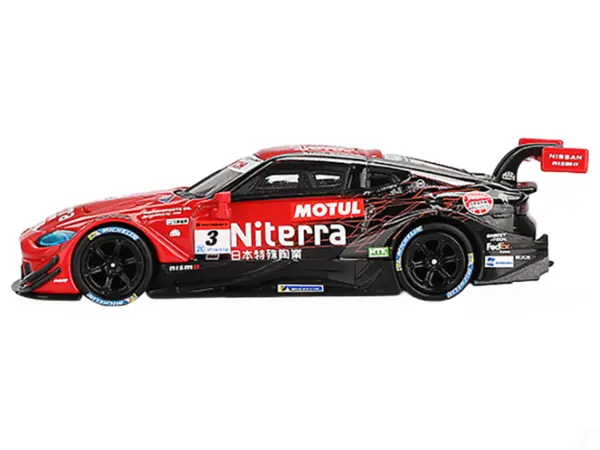 Nissan Z GT500 #3 Katsumasa Chiyo - Mitsunori Takaboshi "Niterra MOTUL Z - NDDP Racing" "Super GT Series" (2023) Limited Edition 1/64 Diecast Model Car by Mini GT #2