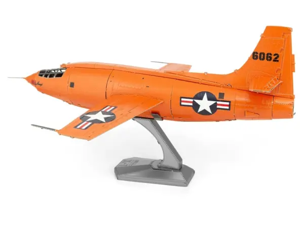 Model Kit Bell X-1 Aircraft "United States Air Force" (Moderate Difficulty) Steel Model by Metal Earth #2