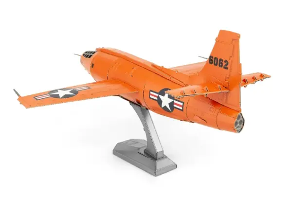 Model Kit Bell X-1 Aircraft "United States Air Force" (Moderate Difficulty) Steel Model by Metal Earth #3