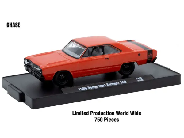 "Auto-Drivers" Set of 4 pieces in Blister Packs Release 126 Limited Edition to 9600 pieces Worldwide 1/64 Diecast Model Cars by M2 Machines #3