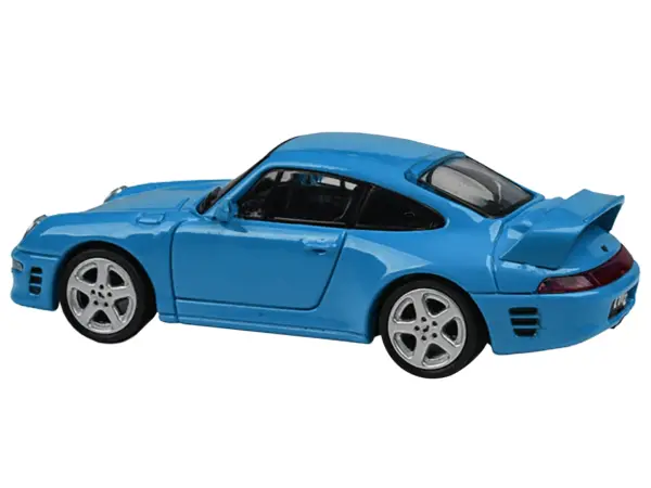1995 RUF CTR2 Mexico Blue 1/64 Diecast Model Car by Paragon Models #4