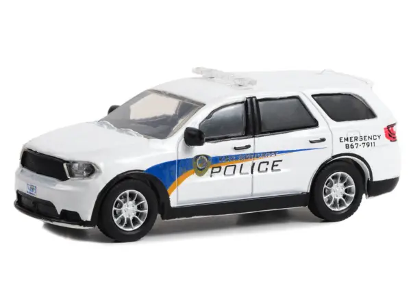 2017 Dodge Durango "Kennedy Space Center (KSC) Security Police Traffic Enforcement" White with Graphics "Hobby Exclusive" Series 1/64 Diecast Model Car by Greenlight #2