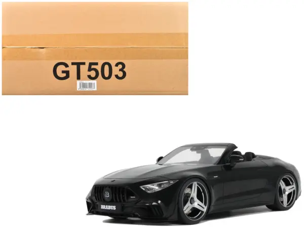 Brabus 750 BODO Buschmann Edition Obsidian Black 1/18 Model Car by GT Spirit #1