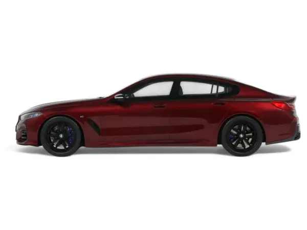 2023 BMW M850I xDrive M Performance Aventurine Red with Carbon Top 1/18 Model Car by GT Spirit #4