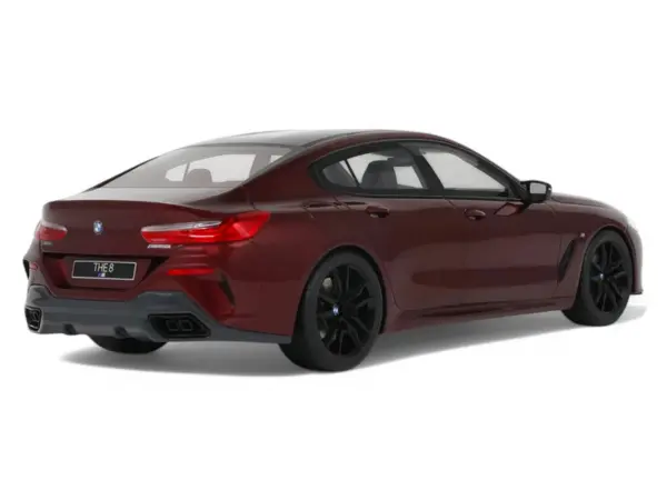 2023 BMW M850I xDrive M Performance Aventurine Red with Carbon Top 1/18 Model Car by GT Spirit #5