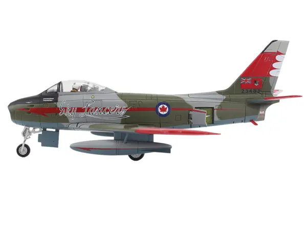 Canadair Sabre Mk.6 Fighter Aircraft "Sky Lancers" (1956) Royal Canadian Air Force "Air Power Series" 1/72 Diecast Model by Hobby Master #2