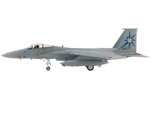 McDonnell Douglas F-15A Eagle Fighter Aircraft "76-0111 318th Fighter Interceptor Squadron" United States Air Force "Air Power Series" 1/72 Diecast Model by Hobby Master #2