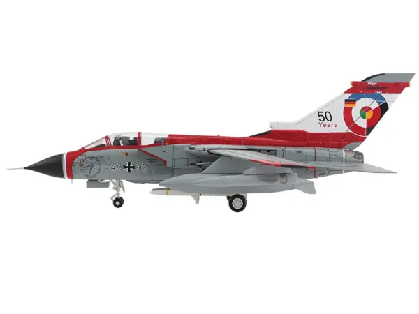 Panavia Tornado IDS Aircraft "43+97 WTD-61 50 Years Royal International Air Tattoo" (2024) German Luftwaffe "Air Power Series" 1/72 Diecast Model by Hobby Master #2