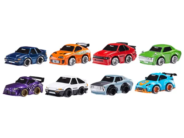 JDM Tuners Series 1 Set of 8 Pieces Diecast Model Cars by CarTuned #2