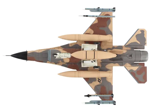 Lockheed F-16C Fighting Falcon Fighter Aircraft "85-474 Rockslide 706th Aggressor Squadron" United States Air Force "Air Power Series" 1/72 Diecast Model by Hobby Master #5