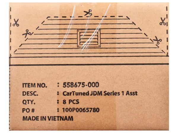 JDM Tuners Series 1 Set of 8 Pieces Diecast Model Cars by CarTuned #3